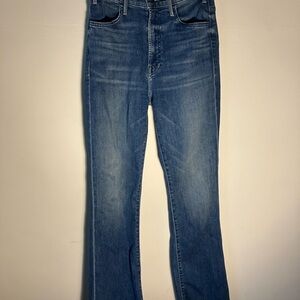 Mother’s frayed bootcut jeans size 26